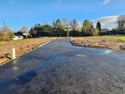 Achèvement des travaux d'aménagement
