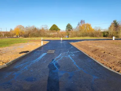 Achèvement des travaux d'aménagement