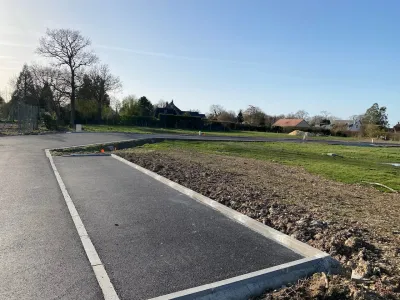 Achèvement des travaux de voiries