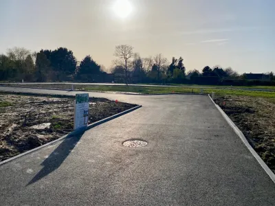 Achèvement des travaux de voiries