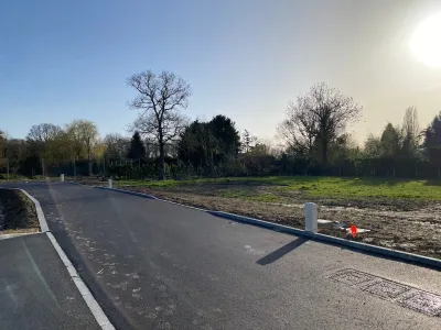 Achèvement des travaux de voiries