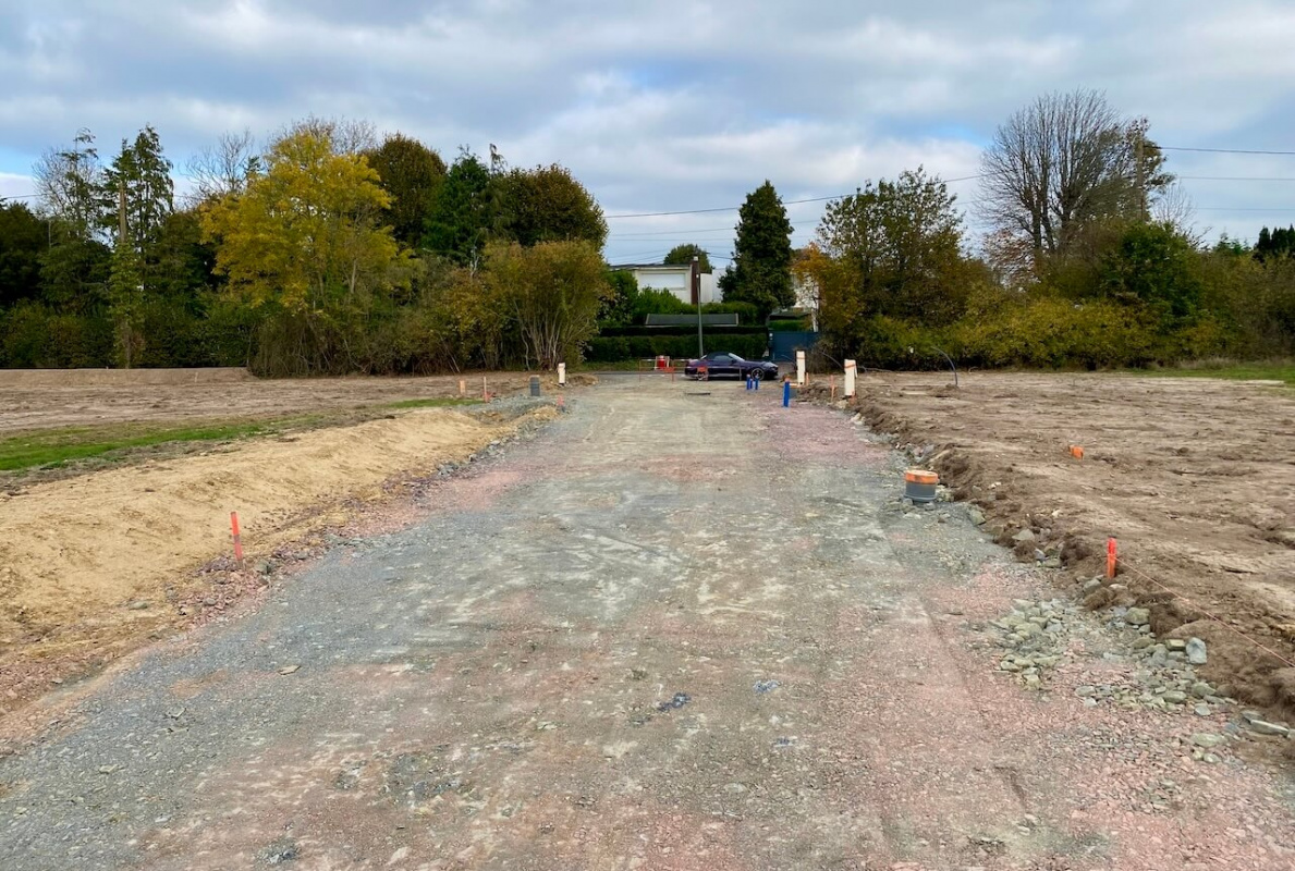 Achèvement des réseaux souples et travaux de voiries