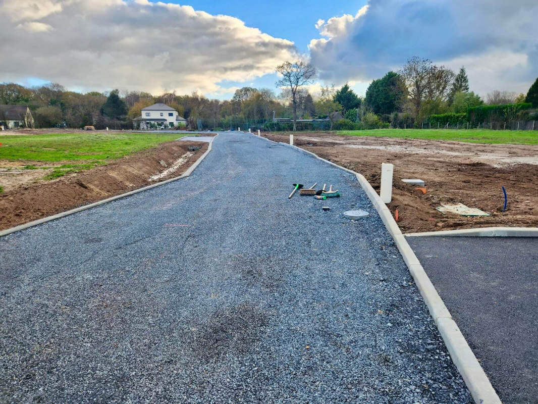 Préparation pose de l'enrobé