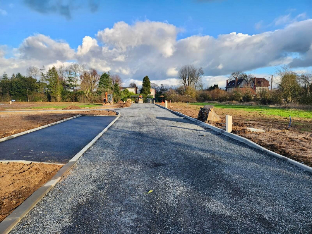 Préparation pose de l'enrobé
