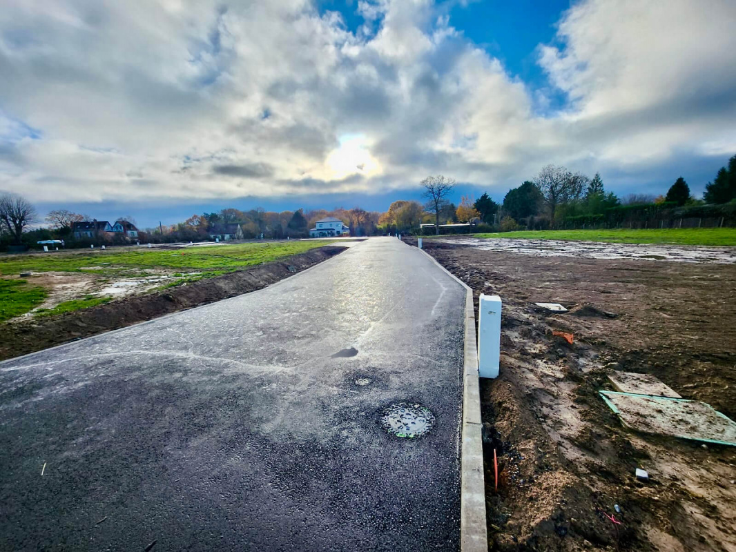 Achèvement des travaux d'aménagement