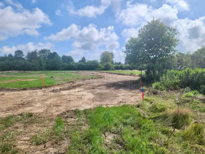 Démarrage travaux de terrassement