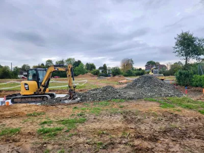 Empierrement et terrassement des voiries