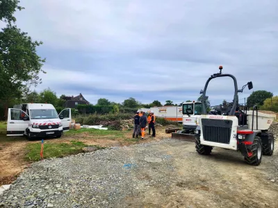 Démarrage travaux réseaux souples