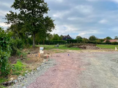 Achèvement des réseaux souples et travaux de voiries