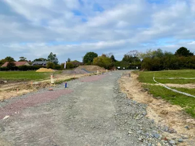 Achèvement des réseaux souples et travaux de voiries