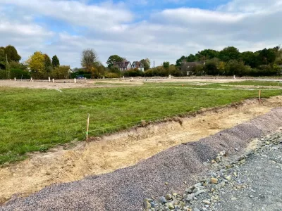 Achèvement des réseaux souples et travaux de voiries