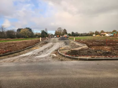 Couche de fondation voirie