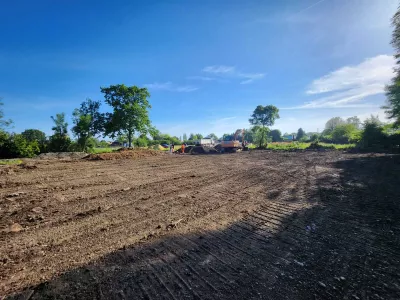 Démarrage travaux de terrassement