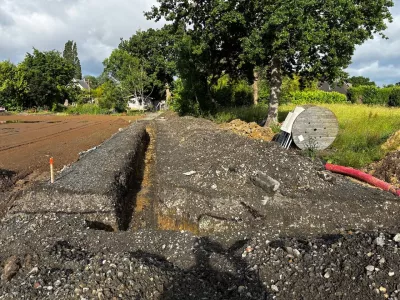 Démarrage travaux des réseaux souples