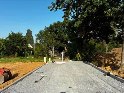 Achèvement des travaux d'aménagement
