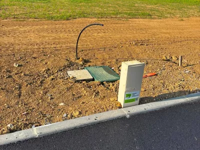 Travaux d'aménagement de voirie et réseaux terminés