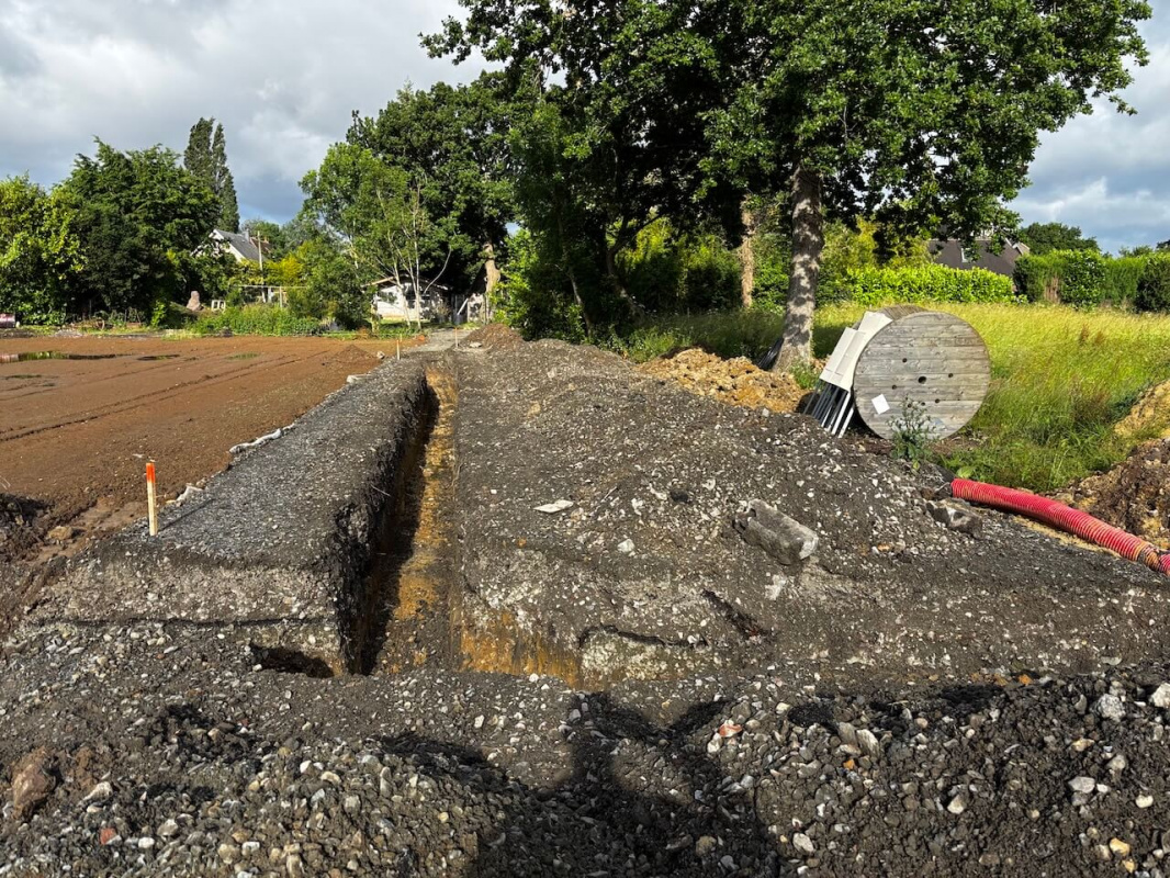 Démarrage travaux des réseaux souples